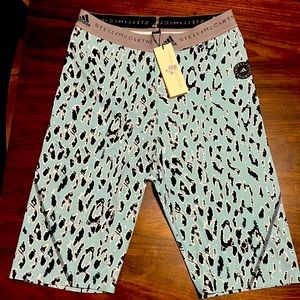 Stella McCartney Adidas cheetah print biker shorts Size Large